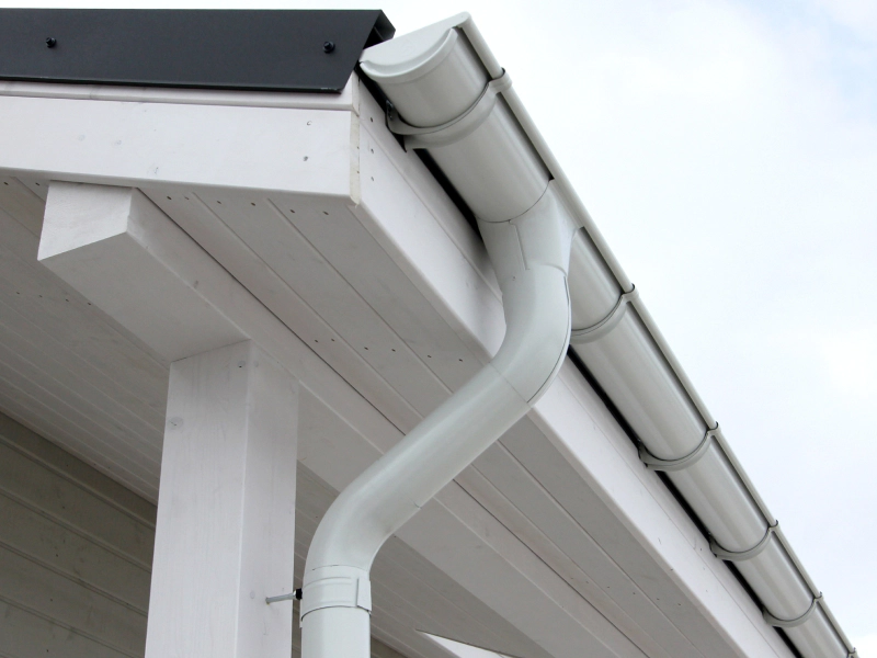 seamless gutter installed branson mo